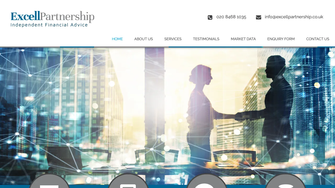 The Excell Partnership LLP website preview