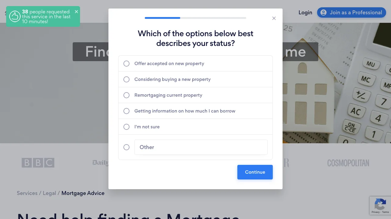 Manchester Mortgages - The Mortgage Broker website preview