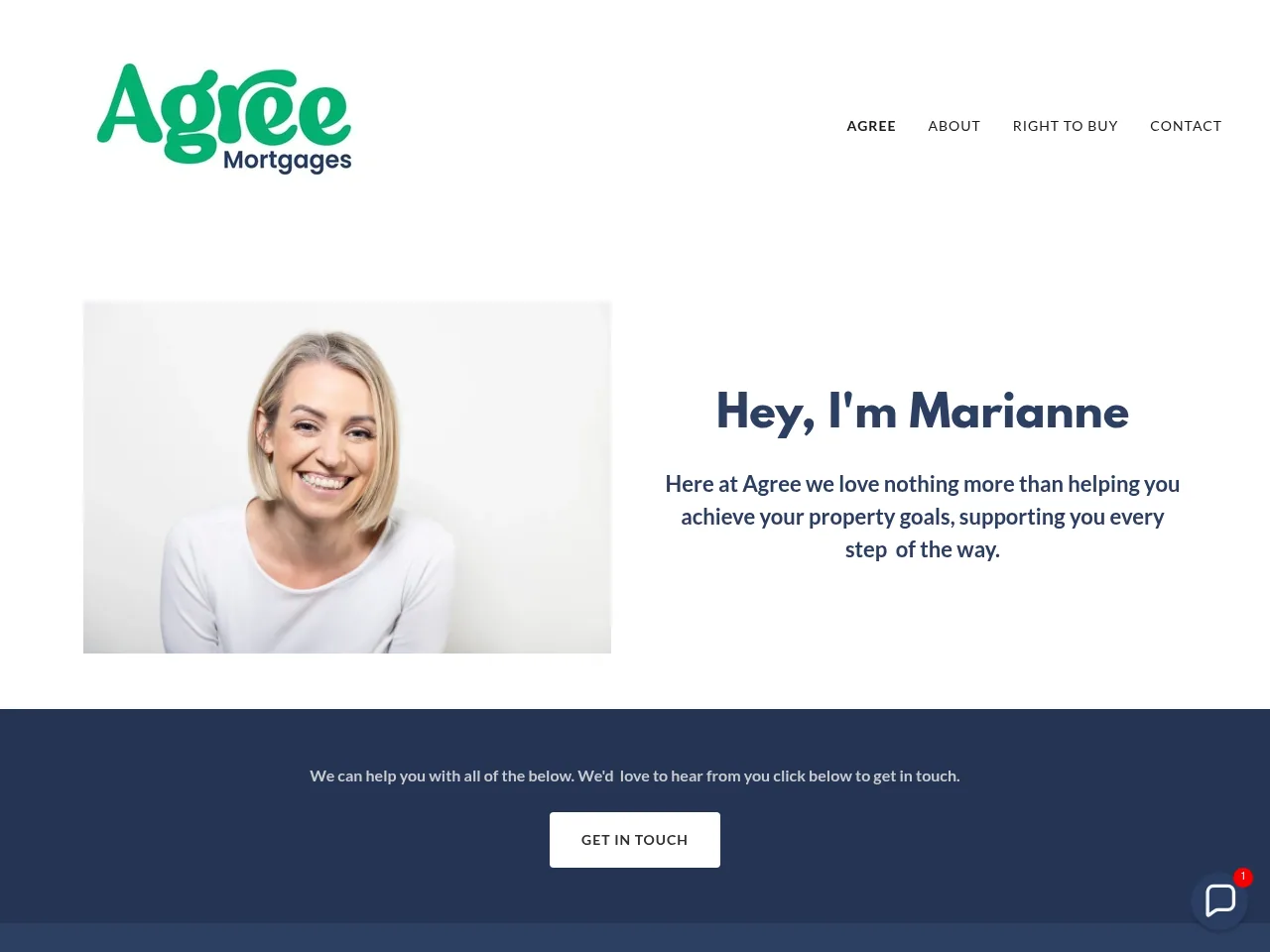 Agree Mortgage Solutions Ltd website preview