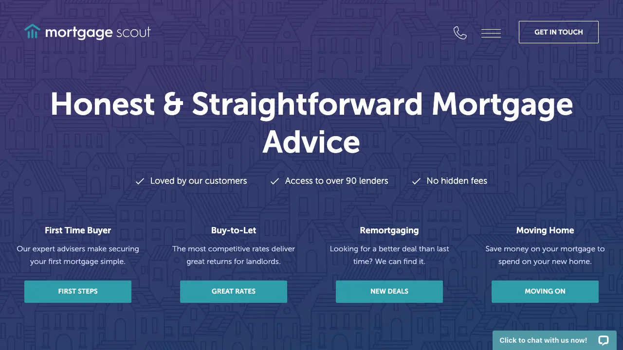 Mortgage Scout Ocean Village Mortgage Broker website preview
