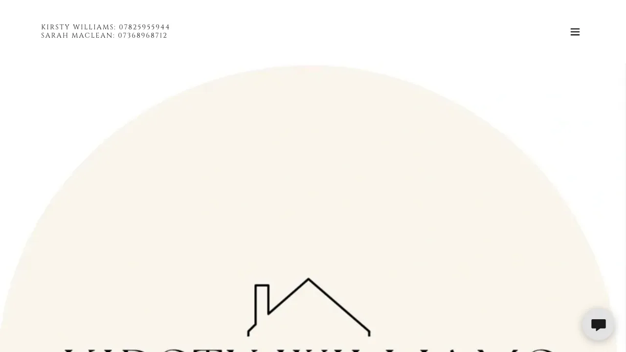 Kirsty Williams Mortgage Solutions Limited website preview