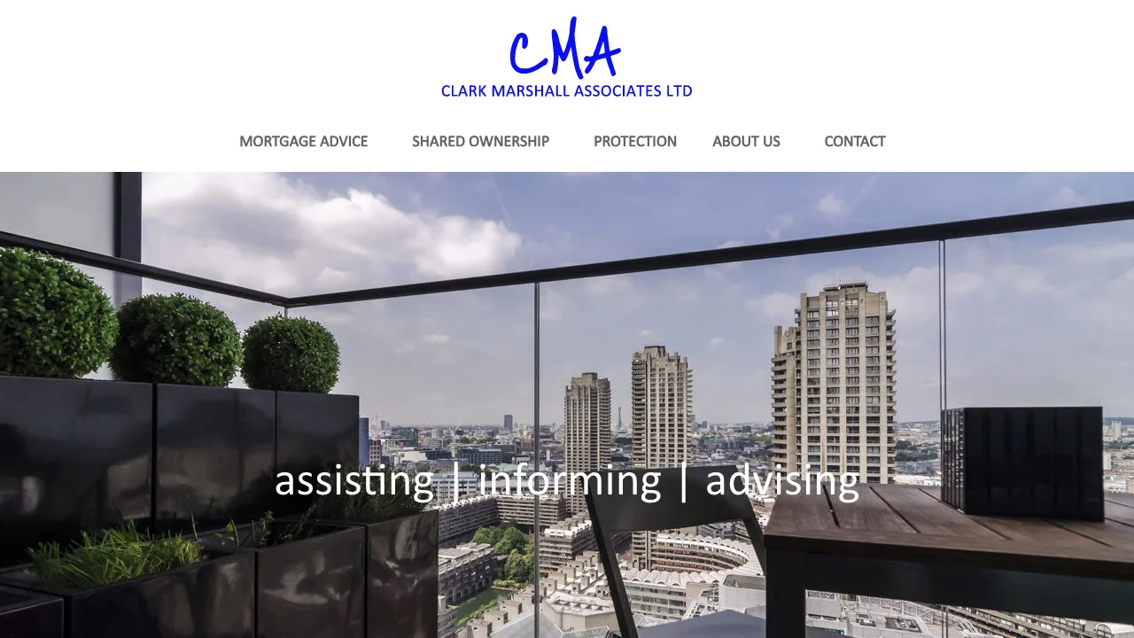 Clark Marshall Associates Ltd website preview