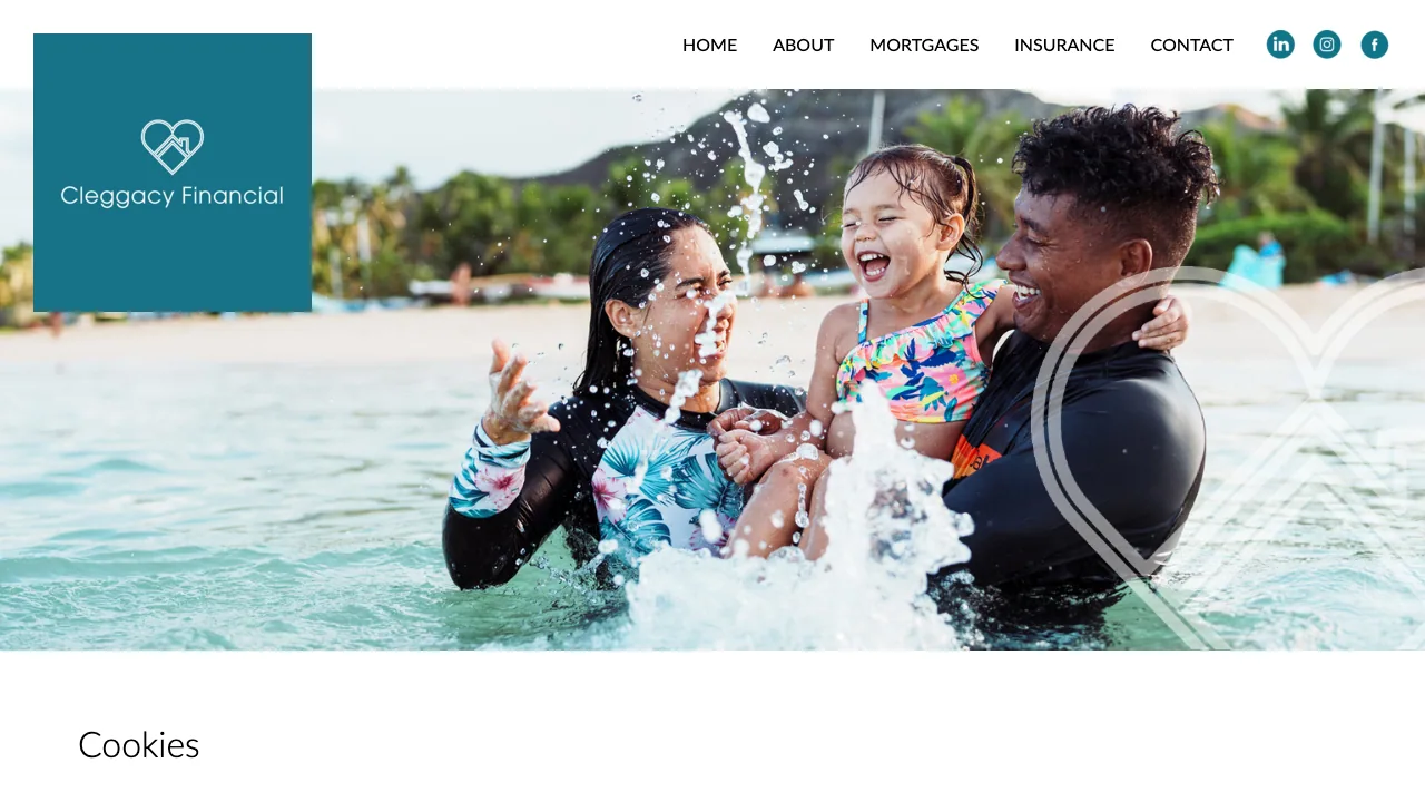 Cleggacy Financial website preview