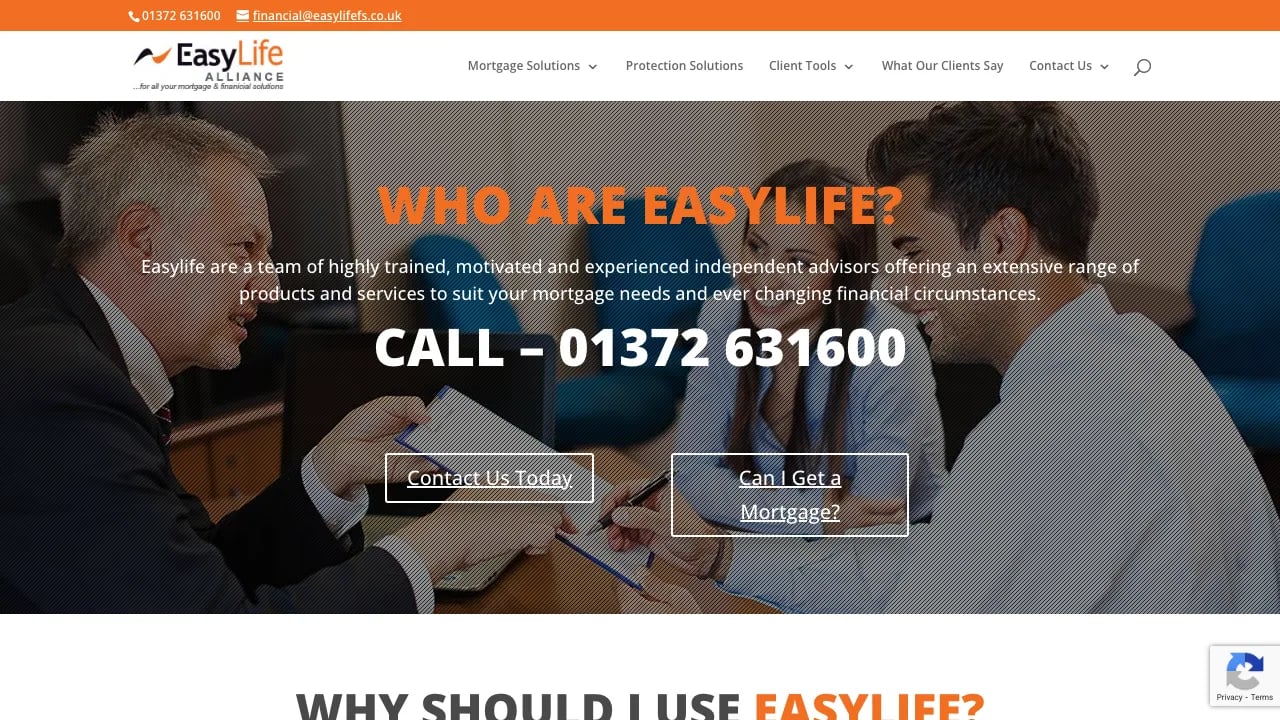 Easylife Alliance website preview