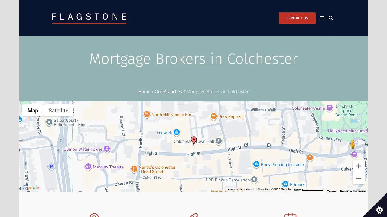 Flagstone Financial Services - Colchester website preview
