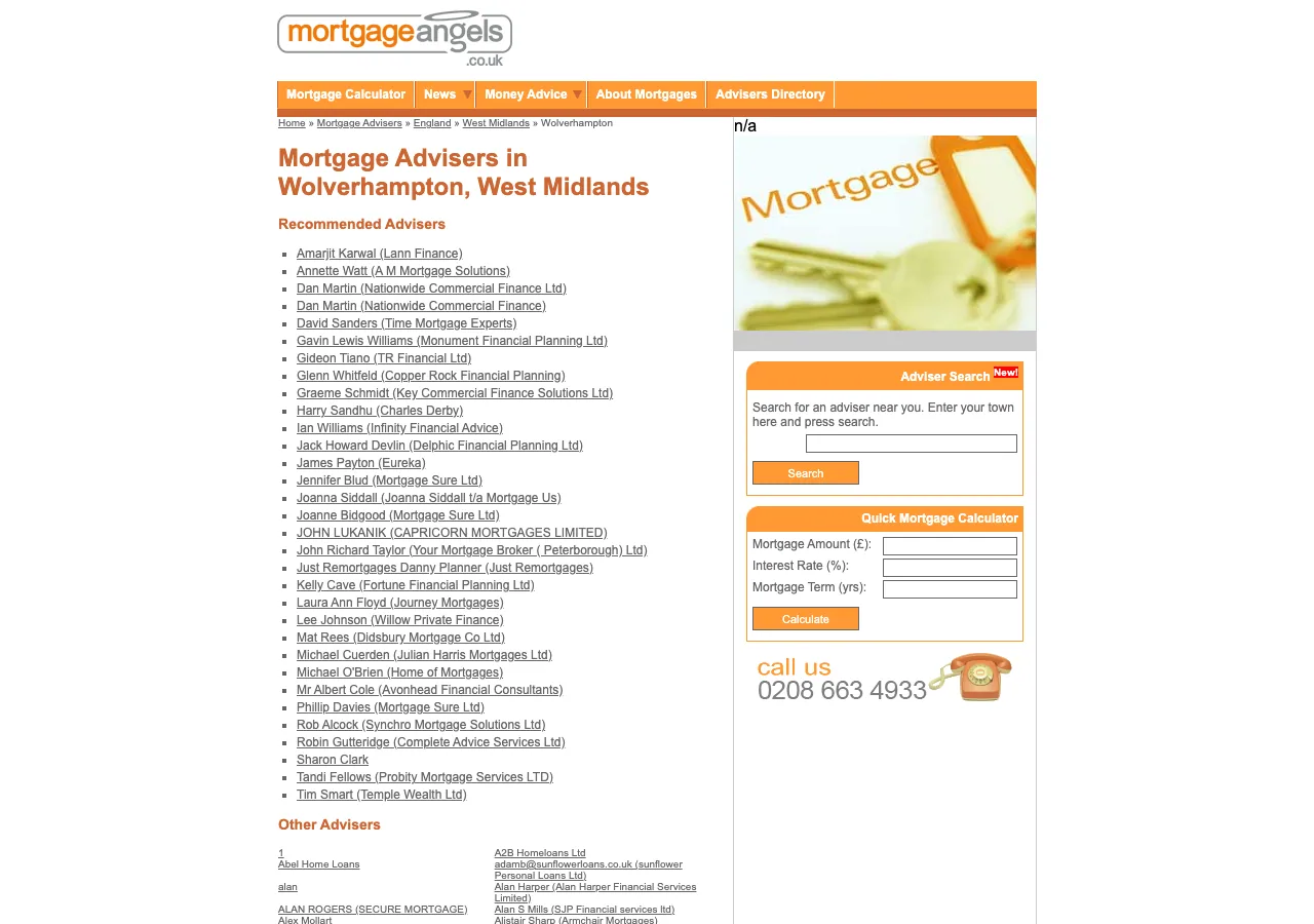 First Stop Mortgage Shop Ltd website preview