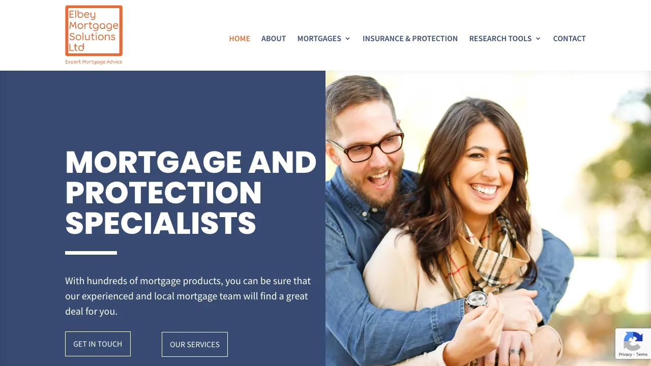 Elbey Mortgage Solutions Ltd website preview