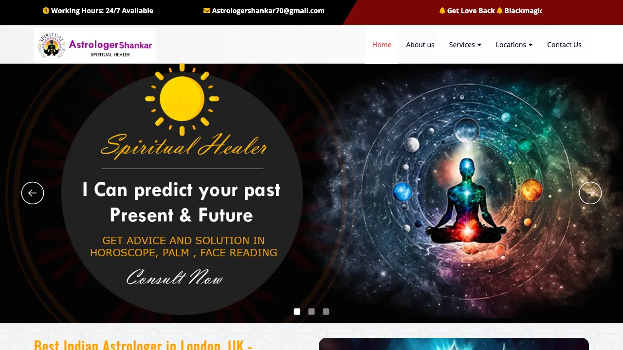 Top1 Best Astrologer in Hounslow Central London United Kingdom, website preview