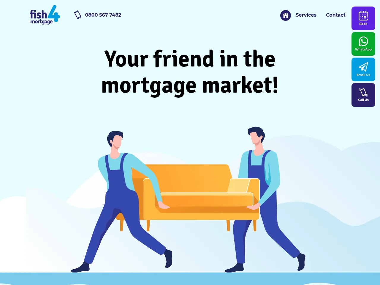 Fish4Mortgage website preview
