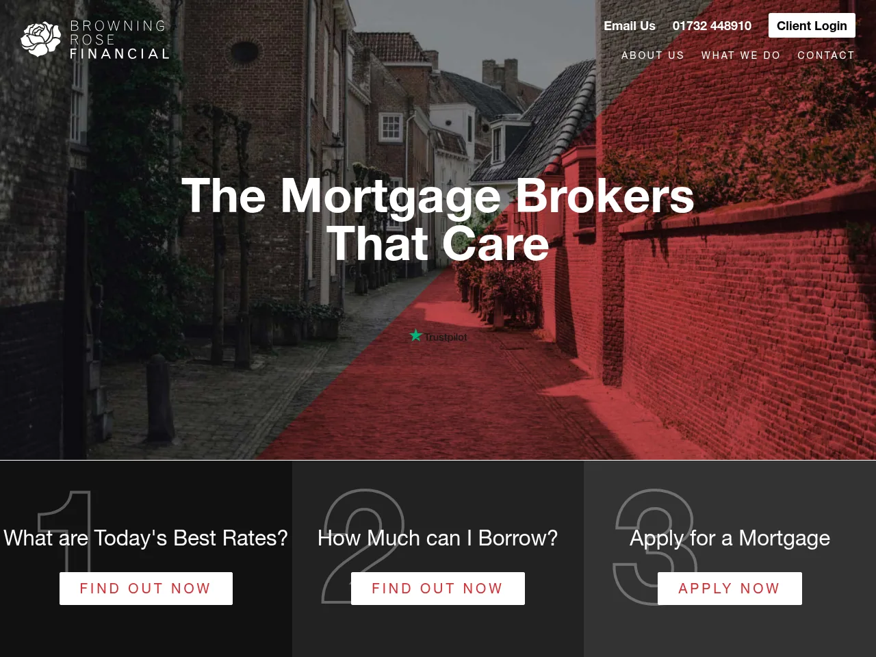 Browning Rose Financial website preview