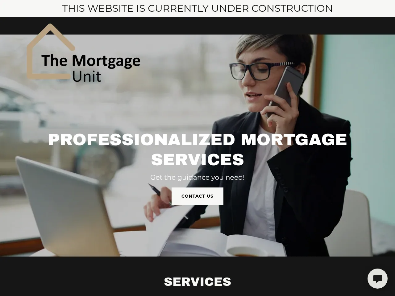 Professionalized Mortgage Services website preview