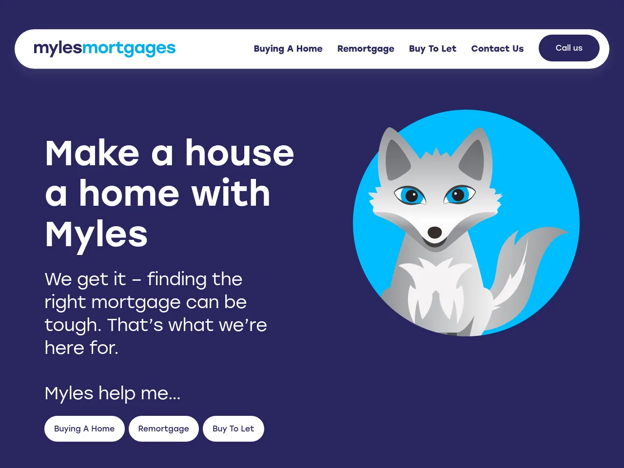 Myles Mortgages website preview