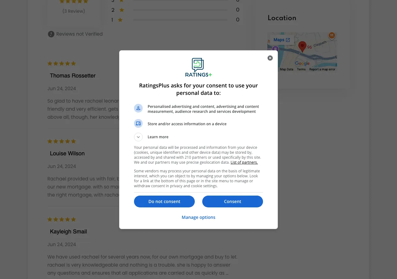 Ben Charles Durham Financial Services website preview