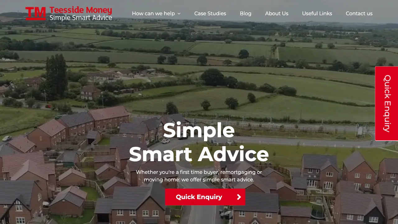 Teesside Money Ltd website preview