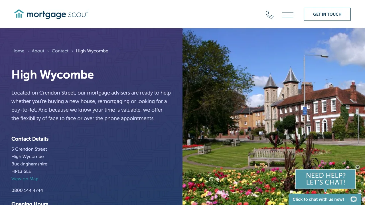 Mortgage Scout High Wycombe website preview