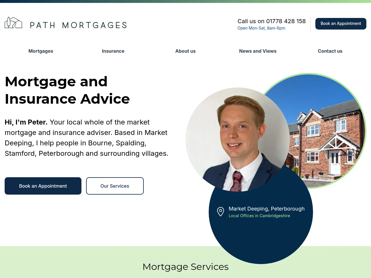 Path Mortgages website preview