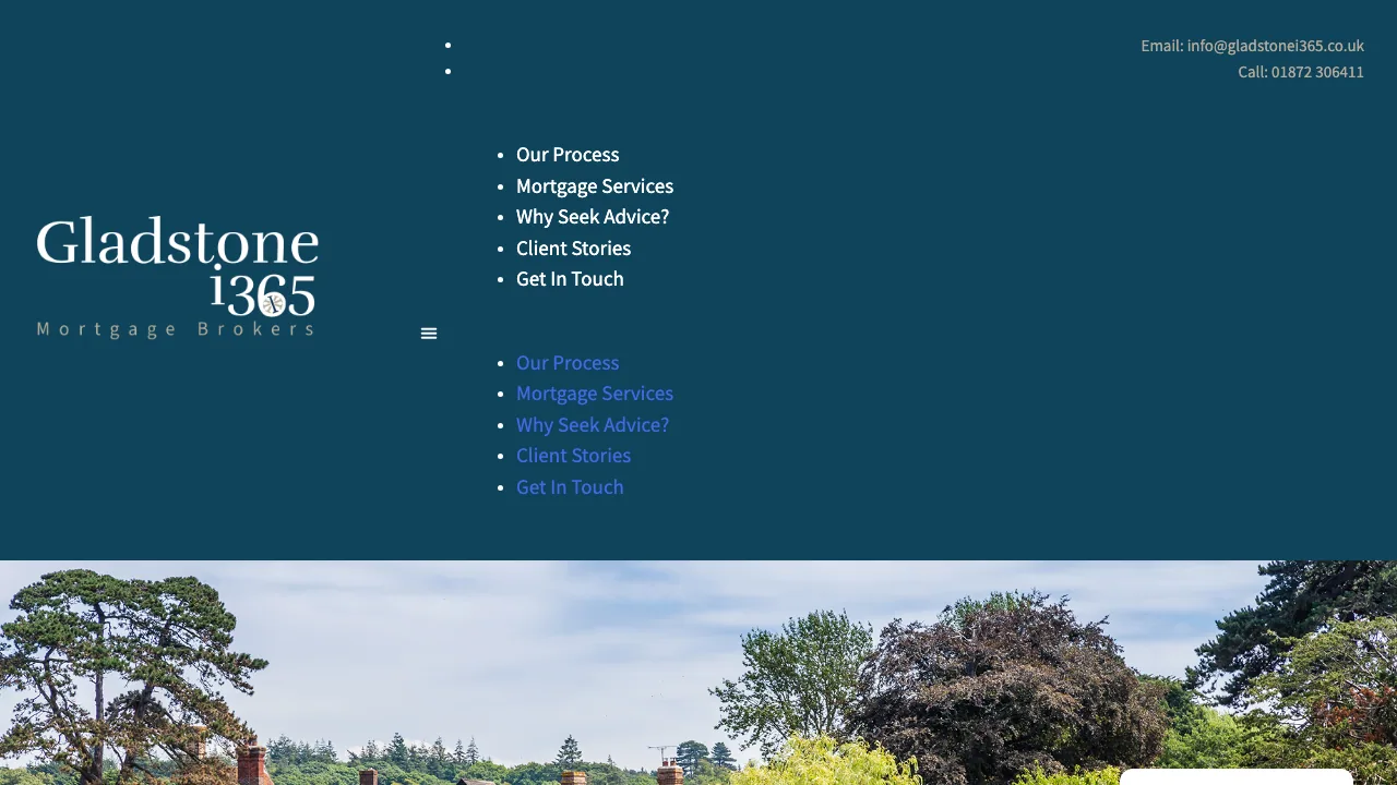 Gladstonei365 Mortgage Brokers website preview