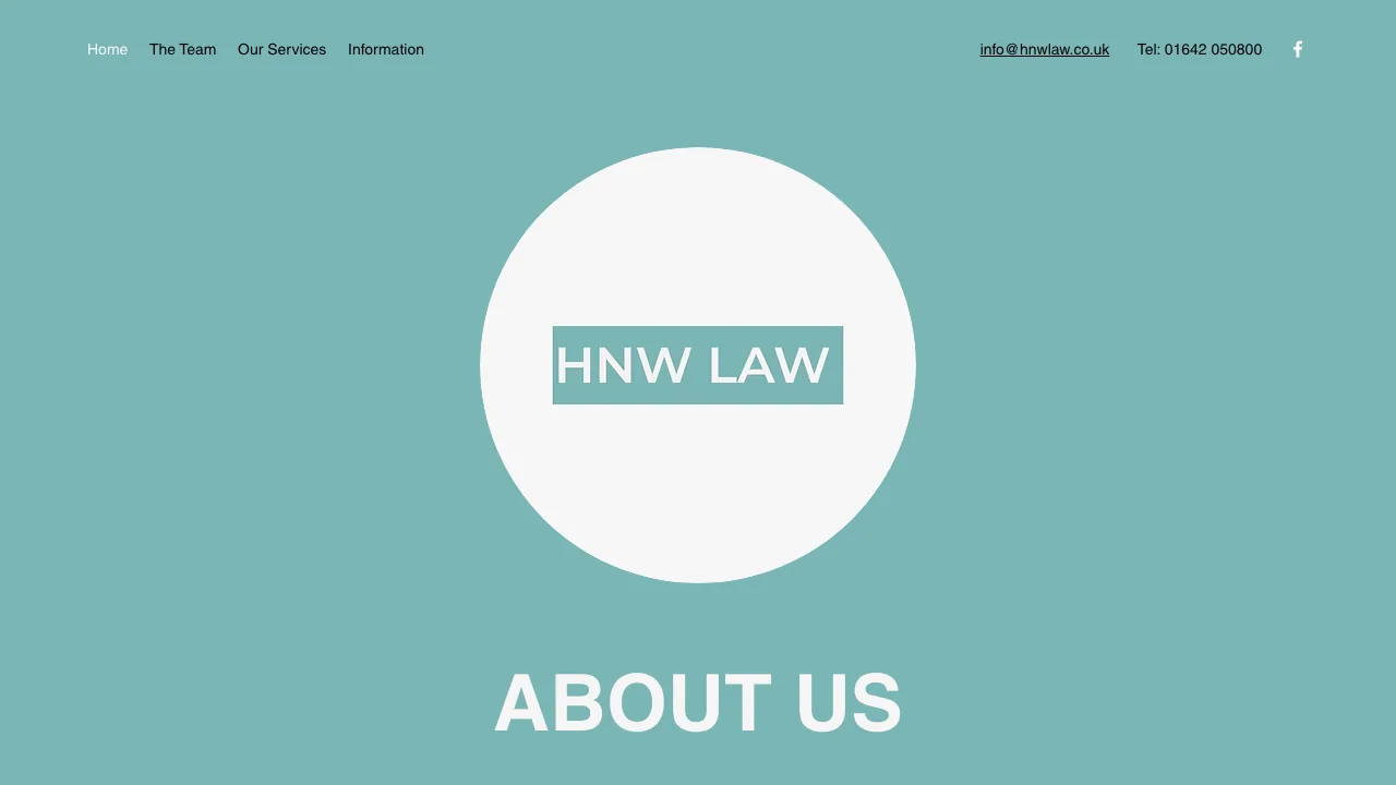 HNW Law Limited website preview